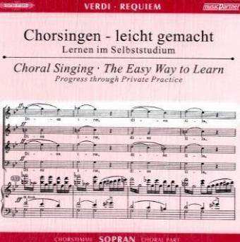 CD Giuseppe Verdi: Chorsingen Leicht Gemacht:verdi,requiem