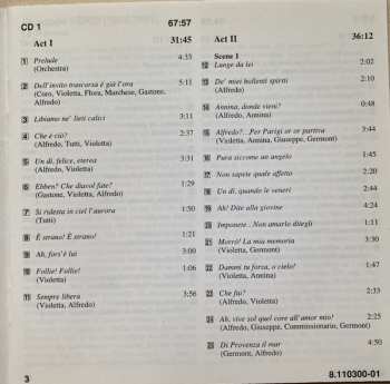 2CD Maria Callas: La Traviata