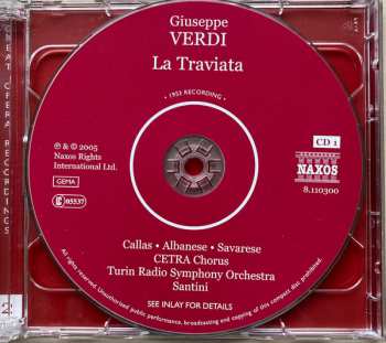 2CD Maria Callas: La Traviata