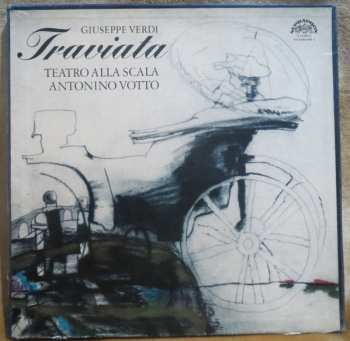 3LP/Dobozkészlet Giuseppe Verdi: La Traviata