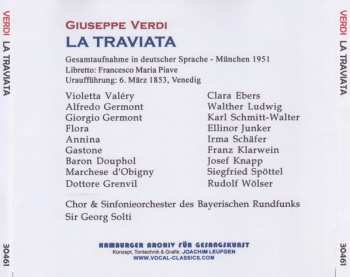 2CD Georg Solti: La Traviata - Gesamtaufnahme München 1951