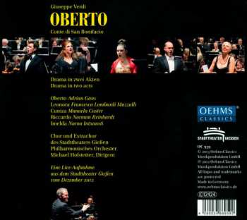 2CD/Dobozkészlet Giuseppe Verdi: Oberto