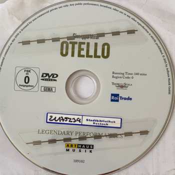 DVD Giuseppe Verdi: Otello