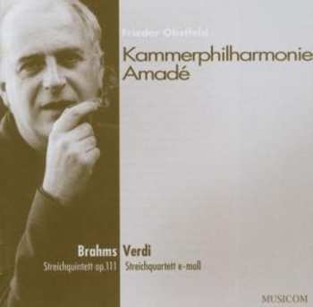 CD Giuseppe Verdi: Streichquartett E-moll Für Streichorchester