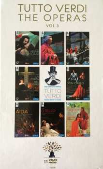 11DVD/Dobozkészlet Giuseppe Verdi: Tutto Verdi: The Operas, Volume 3 (1855-1893)