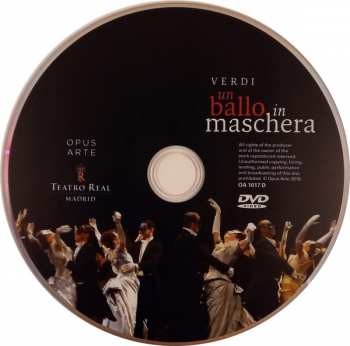 DVD Giuseppe Verdi: Un Ballo In Maschera