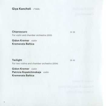 CD Giya Kancheli: Chiaroscuro