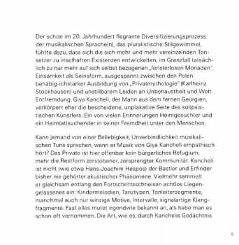 CD Giya Kancheli: Little Imber