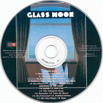 CD Glass Moon: Glass Moon & Growing In The Dark