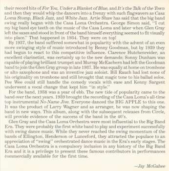 CD Glen Gray & The Casa Loma Orchestra: Mostly 1939