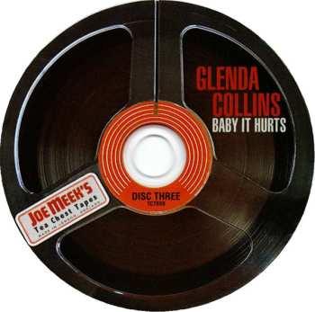 3CD/Dobozkészlet Glenda Collins: Baby It Hurts (The Holloway Road Sessions 1963-1966 Singles, Sessions, Outtakes, Demos And More)