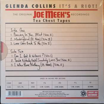 EP Glenda Collins: Joe Meek's Tea Chest Tapes: It's A Riot!