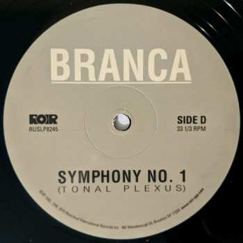 2LP Glenn Branca: Symphony No. 1 (Tonal Plexus)