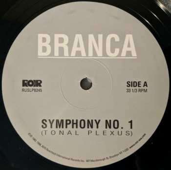 2LP Glenn Branca: Symphony No. 1 (Tonal Plexus)