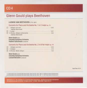 6CD/Dobozkészlet Ludwig van Beethoven: Glenn Gould Plays Beethoven (Piano Sonatas & Piano Concertos Nos. 1-5)