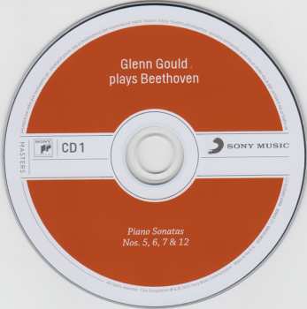 6CD/Dobozkészlet Ludwig van Beethoven: Glenn Gould Plays Beethoven (Piano Sonatas & Piano Concertos Nos. 1-5)