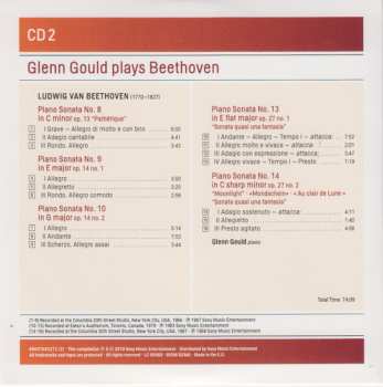 6CD/Dobozkészlet Ludwig van Beethoven: Glenn Gould Plays Beethoven (Piano Sonatas & Piano Concertos Nos. 1-5)