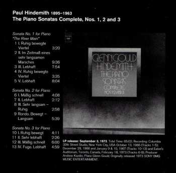 CD Glenn Gould: The Piano Sonatas Complete, Nos. 1, 2 And 3