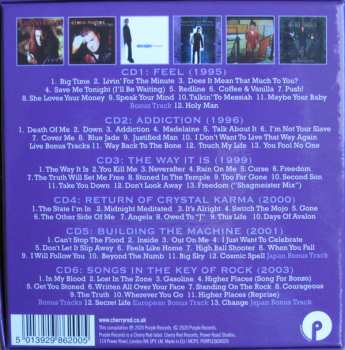 6CD/Dobozkészlet Glenn Hughes: Justified Man – The Studio Albums 1995-2003
