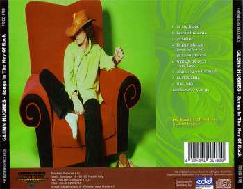 LP Glenn Hughes: Songs In The Key Of Rock - Green Splatter Vinyl