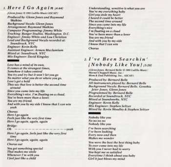 CD Glenn Jones: Here I Go Again