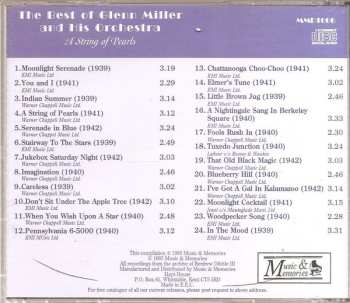 CD Glenn Miller And His Orchestra: A String Of Pearls: The Best Of