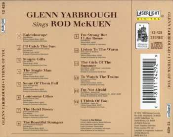 CD Glenn Yarbrough: I Think Of You - Glenn Yarbrough Sings Rod McKuen