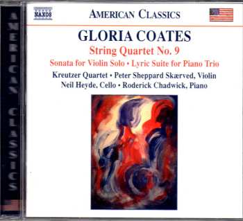 3CD/Dobozkészlet Gloria Coates: String Quartets 1-9