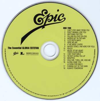 2CD Gloria Estefan: The Essential Gloria Estefan