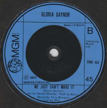 SP Gloria Gaynor: Never Can Say Goodbye