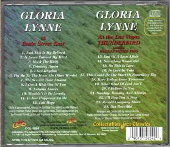 CD Gloria Lynne: Gloria Lynne At Basin Street East / Gloria Lynne At The Las Vegas Thunderbird With The Herman Foster Trio