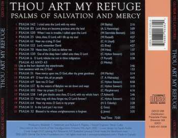 CD Gloriae Dei Cantores: Thou Art My Refuge (Psalms Of Salvation And Mercy)