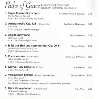 CD Gloriae Dei Cantores: Paths Of Grace