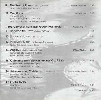 CD Gloriae Dei Cantores: Paths Of Grace