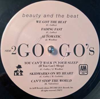 LP Go-Go's: Beauty And The Beat