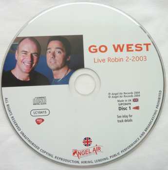 CD/DVD Go West: Live Robin 2-2003 