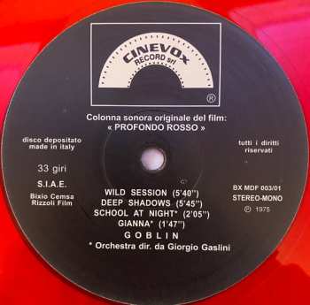 10LP/Dobozkészlet Goblin: The Horror OSTs LTD | DLX | CLR