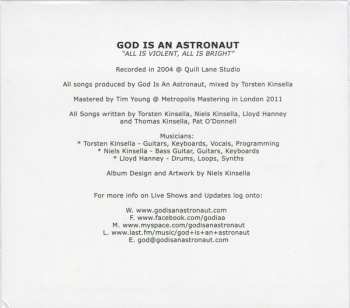 CD God Is An Astronaut: All Is Violent, All Is Bright DIGI
