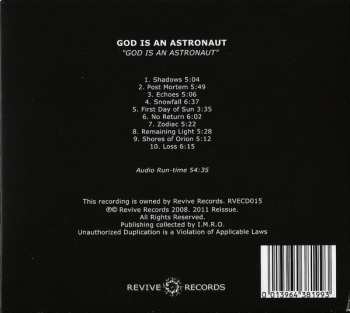CD God Is An Astronaut: God Is An Astronaut