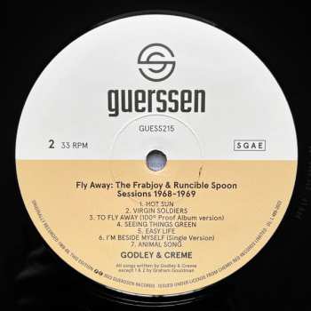 LP Godley & Creme: Fly Away: The Frabjoy & Runcible Spoon Sessions 1968-1969
