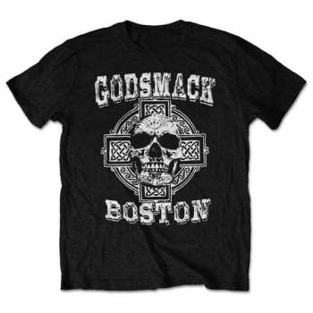 Merch Godsmack: Póló Boston Skull 