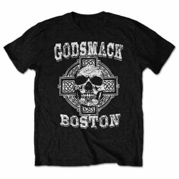Merch Godsmack: Póló Boston Skull 