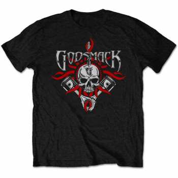 Merch Godsmack: Póló Chrome Pistons 