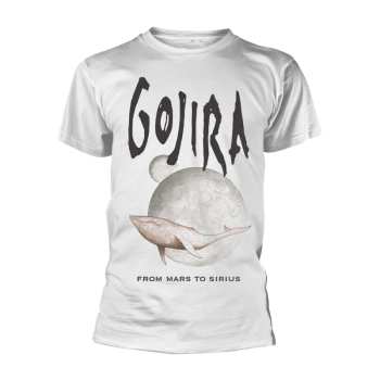Merch Gojira: Póló Whale From Mars (organic)
