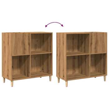 Audiotechnika Goka Skříňka na LP desky a audiotechniku - dřevěné nohy Dub artisan (857172)