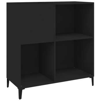 Audiotechnika Goka Skříňka na LP desky a audiotechniku - kovové nohy Černá (831998)