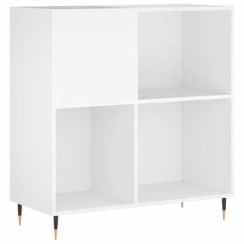 Audiotechnika Goka Skříňka na LP desky a audiotechniku - pozlacené nohy Bílá (831764)
