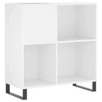 Audiotechnika Goka Skříňka na LP desky a audiotechniku - železné nohy Bílá (831780)