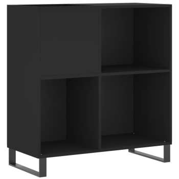 Audiotechnika Goka Skříňka na LP desky a audiotechniku - železné nohy Černá (831781)