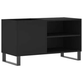 Audiotechnika Goka Skříňka s přihrádkou na LP desky a audiotechniku - železné nohy Černá (831709)